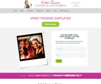 Konatans.com(Katie Quinn Spray Tan Central) Screenshot