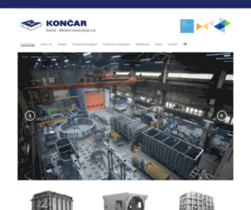 Koncar-MK.hr(Metalne Konstrukcije) Screenshot