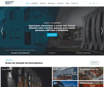 Konceptness.pt(Projeto Arquitetura Engenharia Design) Screenshot