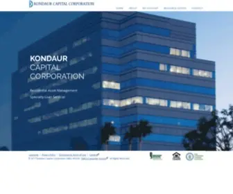 Kondaur.com(Kondaur Capital Corporation) Screenshot