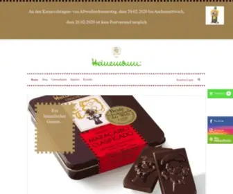 Konditorei-Heinemann.de(Champagne Trüffel bis Baumkuchen) Screenshot