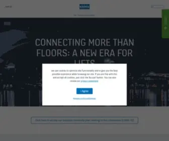 Kone.co.uk(Improving the Flow of Urban Life) Screenshot