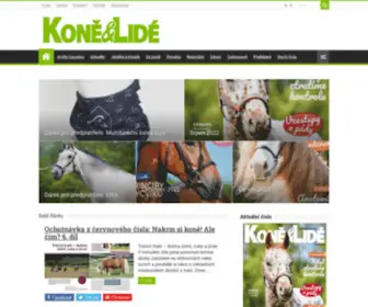 Koneahribata.cz(Koně a lidé) Screenshot