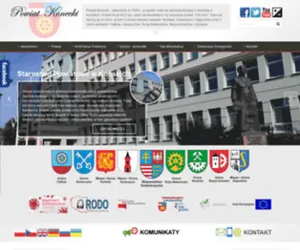 Konecki.powiat.pl(Nowości z powiatu) Screenshot
