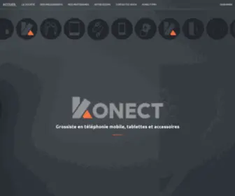 Konect.fr(Grossiste téléphonie mobile et accessoires) Screenshot