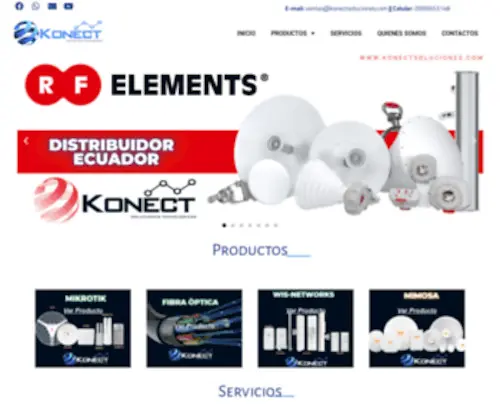 Konectsoluciones.com(Tecnología) Screenshot