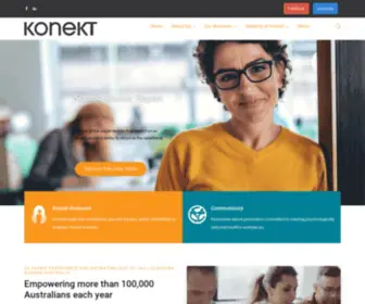 Konekt.com.au(Konekt) Screenshot