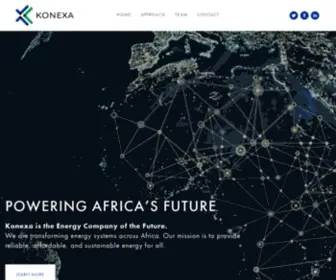 Konexa.io(Konexa I Energy Company of the Future) Screenshot