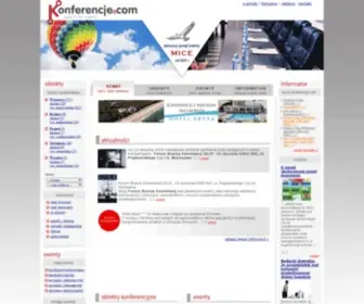 KonferencJe.com(Konferencje, 874 sale konferencyjne w Polsce) Screenshot