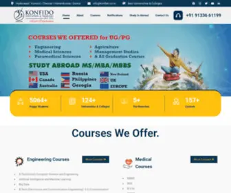 Konfido.co.in(Konfido Education & Training Pvt.Ltd) Screenshot