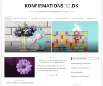 Konfirmationstid.dk(Konfirmationstid) Screenshot