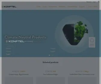 Konftel.com Screenshot