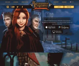 Kongerigerne.com(Renaissance Kingdoms) Screenshot