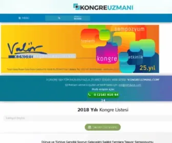 Kongre2018.com(Kongre) Screenshot