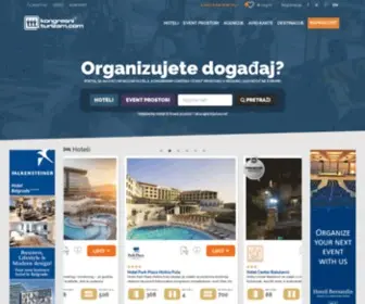 Kongresniturizam.com(Portal za poslovni i kongresni turizam regiona Jugoistočne Evrope) Screenshot