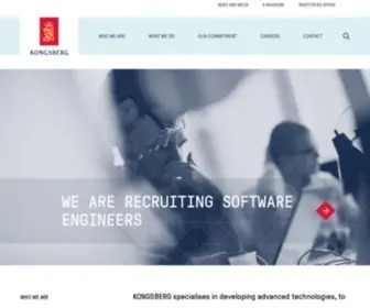 Kongsberg.com(Embed) Screenshot