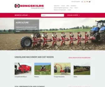 Kongskilde.com(Agriculture) Screenshot