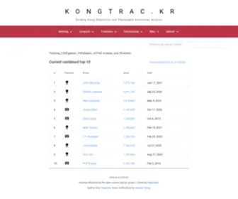 Kongtrac.kr(kongtrac) Screenshot