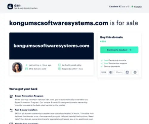 Kongumscsoftwaresystems.com(Cloth Store) Screenshot