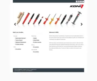 Koni.com(Index) Screenshot