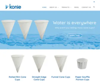 Koniecups.com(Konie Cups) Screenshot