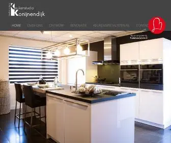 KonijNendijk.nl(Welkom bij Keukenstudio Konijnendijk) Screenshot