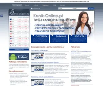 Konik-Online.pl(Internetowy kantor) Screenshot