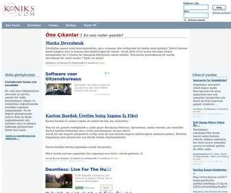 Koniks.com(İş) Screenshot