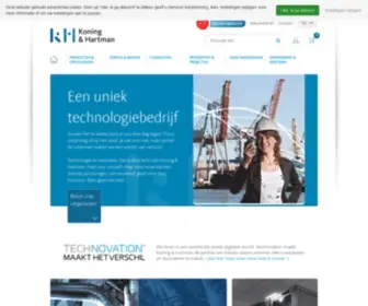 Koningenhartman.be(Koning & Hartman) Screenshot