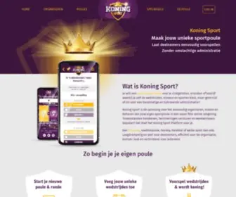 Koningsport.nl(Koning Sport) Screenshot