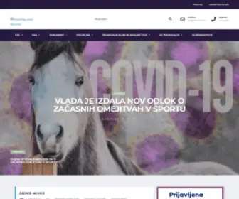 Konj-Zveza.org(Konjeniška) Screenshot