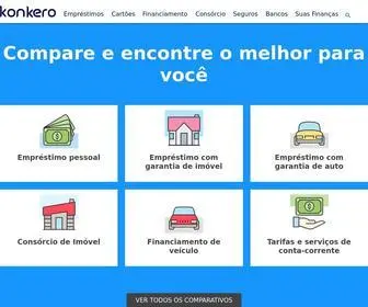 Konkero.com.br(O guia para seu dinheiro valer mais) Screenshot