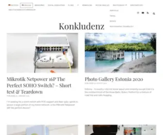 Konkludenz.de(Tech und Projekte) Screenshot