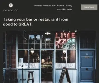 Konkoco.com.au(Hospitality Consulting which) Screenshot
