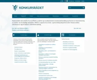 Konkursradet.no(Konkursrådet) Screenshot