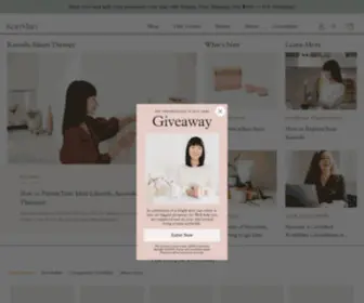 Konmari.com(The Official Website of Marie Kondo) Screenshot