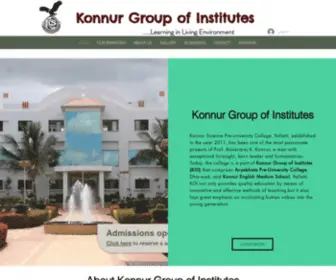 Konnurschools.com(HOME) Screenshot