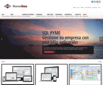 Konoges.com(Software de gestion) Screenshot