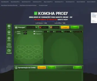 Konohaproxy.com.br(Konoha Proxy) Screenshot
