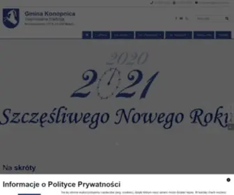 Konopnica.eu(Gmina Konopnica) Screenshot