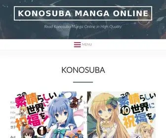 Konosubamanga.com(Read KonoSuba Manga) Screenshot