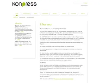 Konpress.de(Über uns) Screenshot