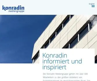 Konradin.de(Konradin mediengruppe) Screenshot