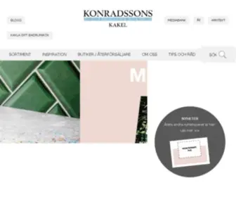 Konradssons.com(Konradssons Kakel) Screenshot
