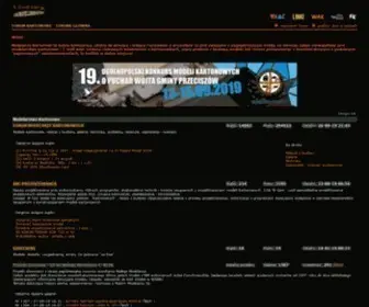 Konradus.com(MODELARSTWO KARTONOWE) Screenshot