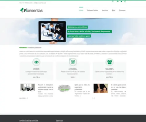 Konsentas.com(Mediaci) Screenshot