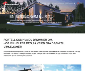 Konsmohus.no(Bygge nytt hus) Screenshot