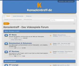 Konsolentreff.de(Das Videospiele Forum) Screenshot