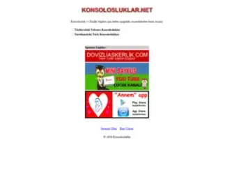 Konsolosluklar.net(T.C. Dışişleri Bakanlığı Konsolosluk İşlemleri) Screenshot