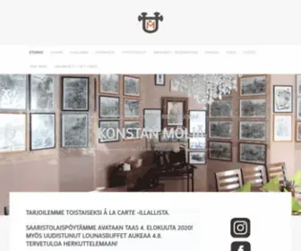 Konstanmolja.fi(Ravintola Konstan Möljä) Screenshot